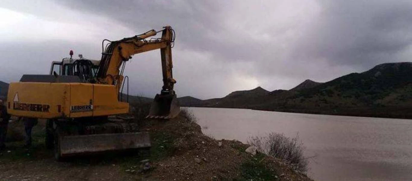 Πλημμύρισαν καλλιέργειες από την κακοκαιρία στα Τέμπη